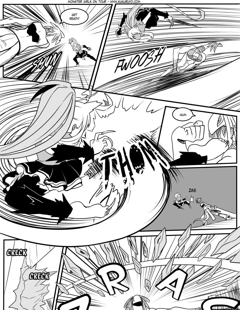 Monster girls on tour - Episode 284, Page 1: Page 284